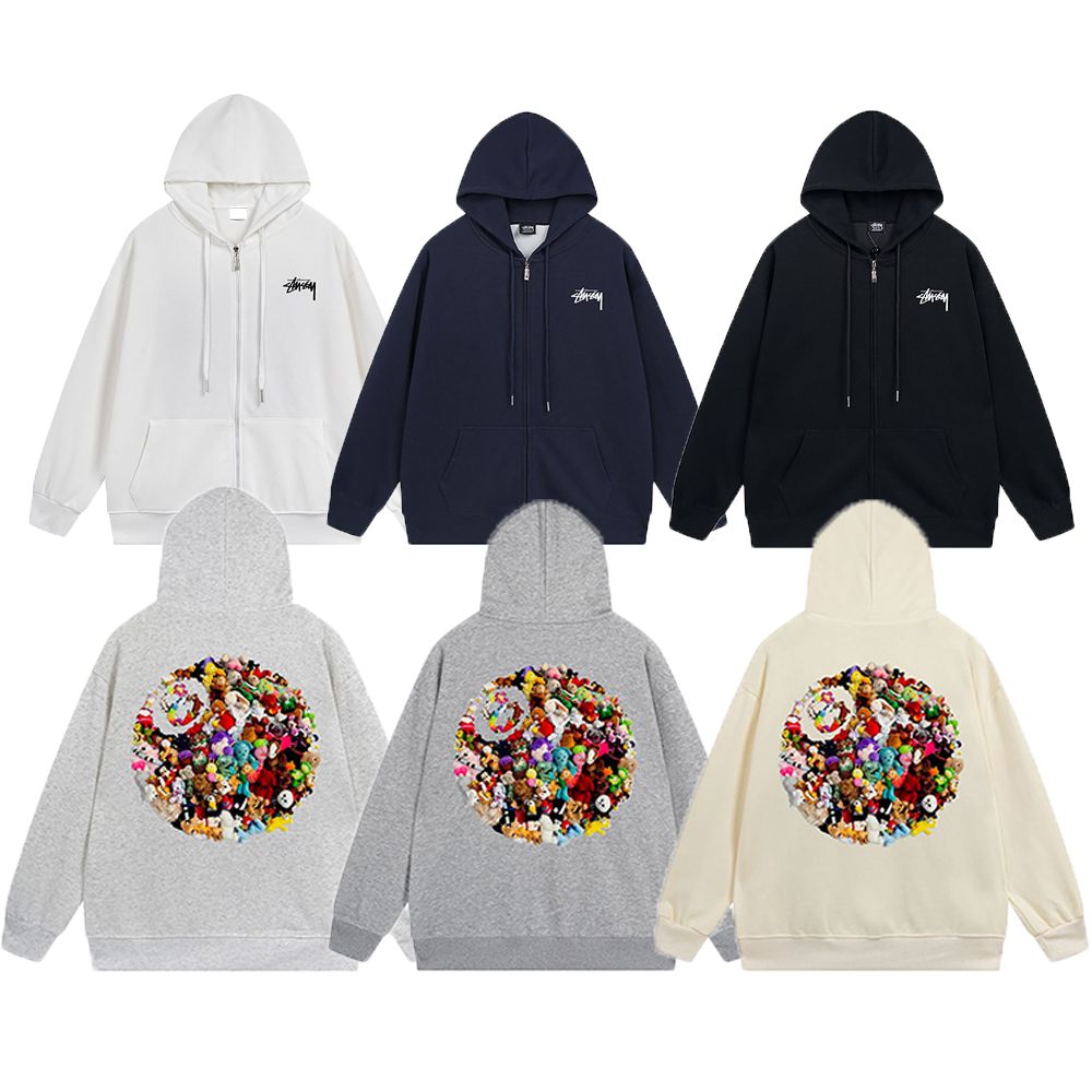 Stussyステューシー パーカー stussy スウェット ファスナー 裏起毛