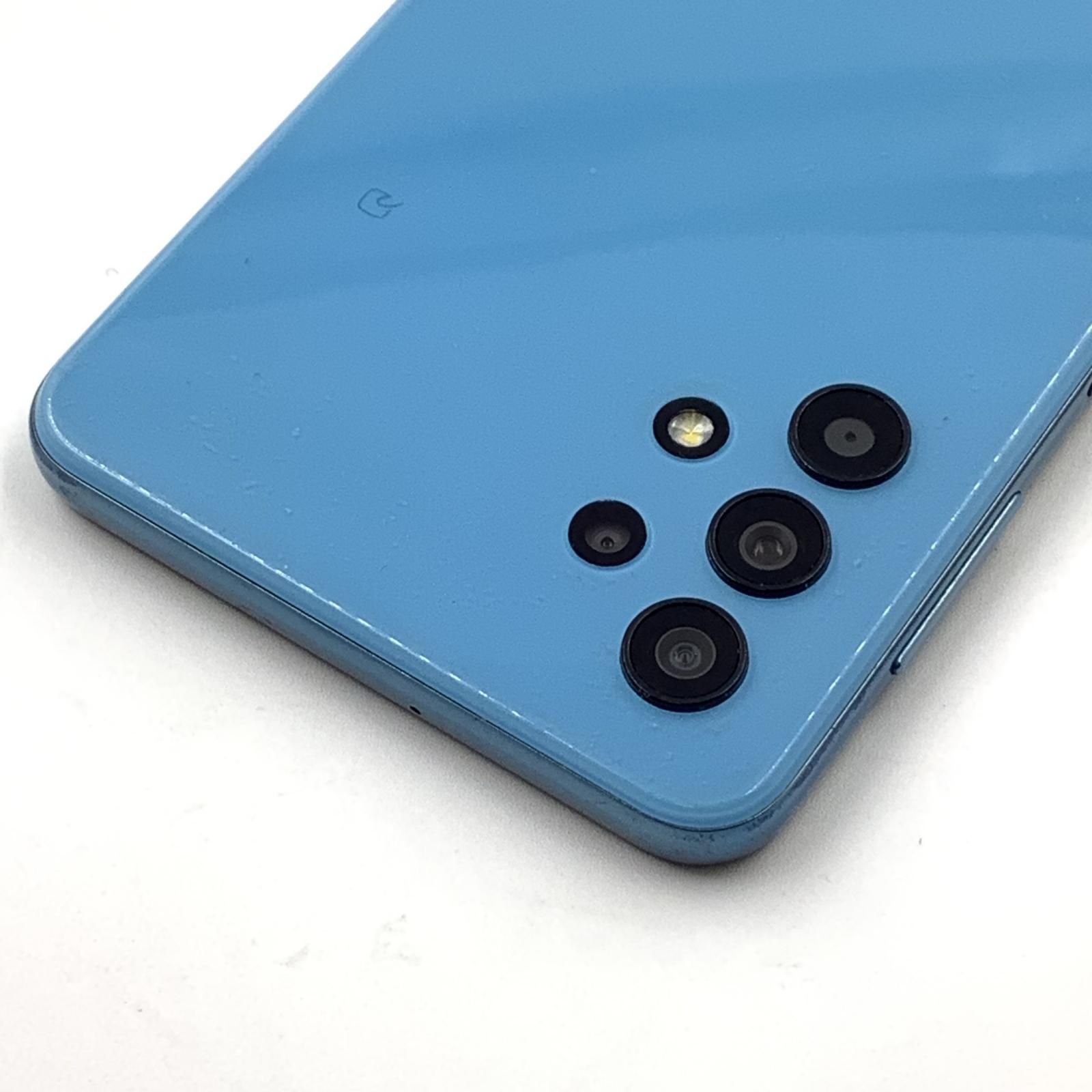 Samsung Galaxy A32 5G 本体 オーサムブルー Samsung Galaxy A32 5G SCG08 オーサムブルー au