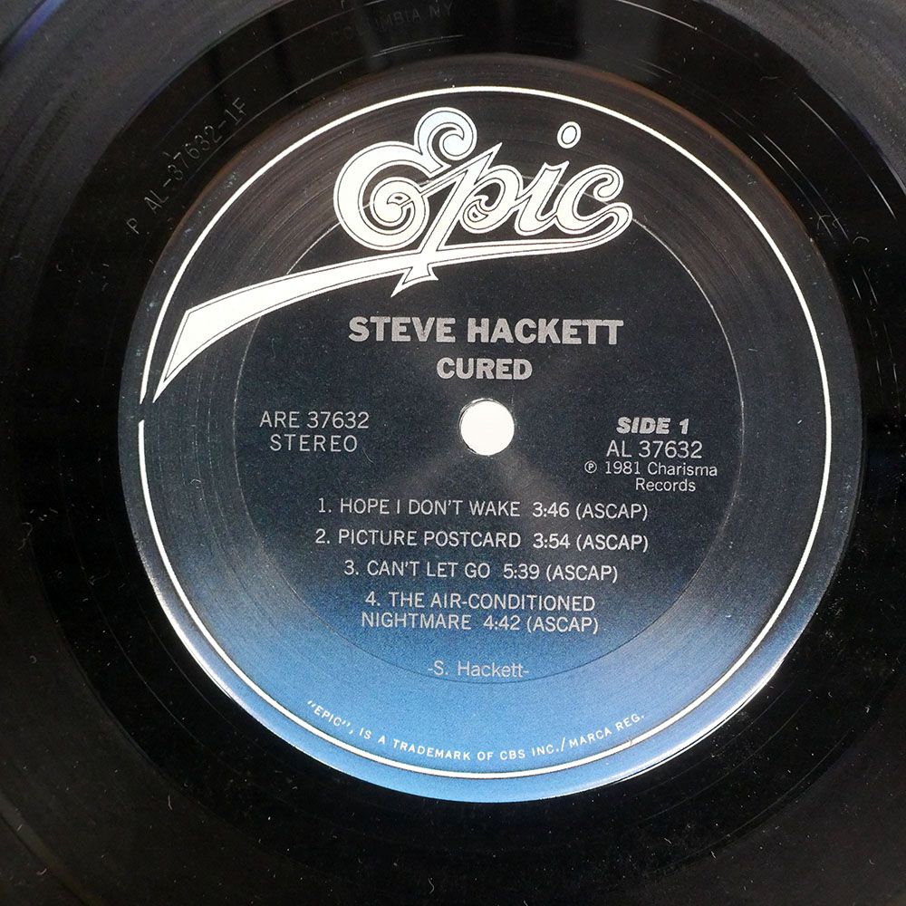 Steve Hackett サイン入り LPレコード スティーヴ・ハケット LPレコード Steve Hackett record 洋楽