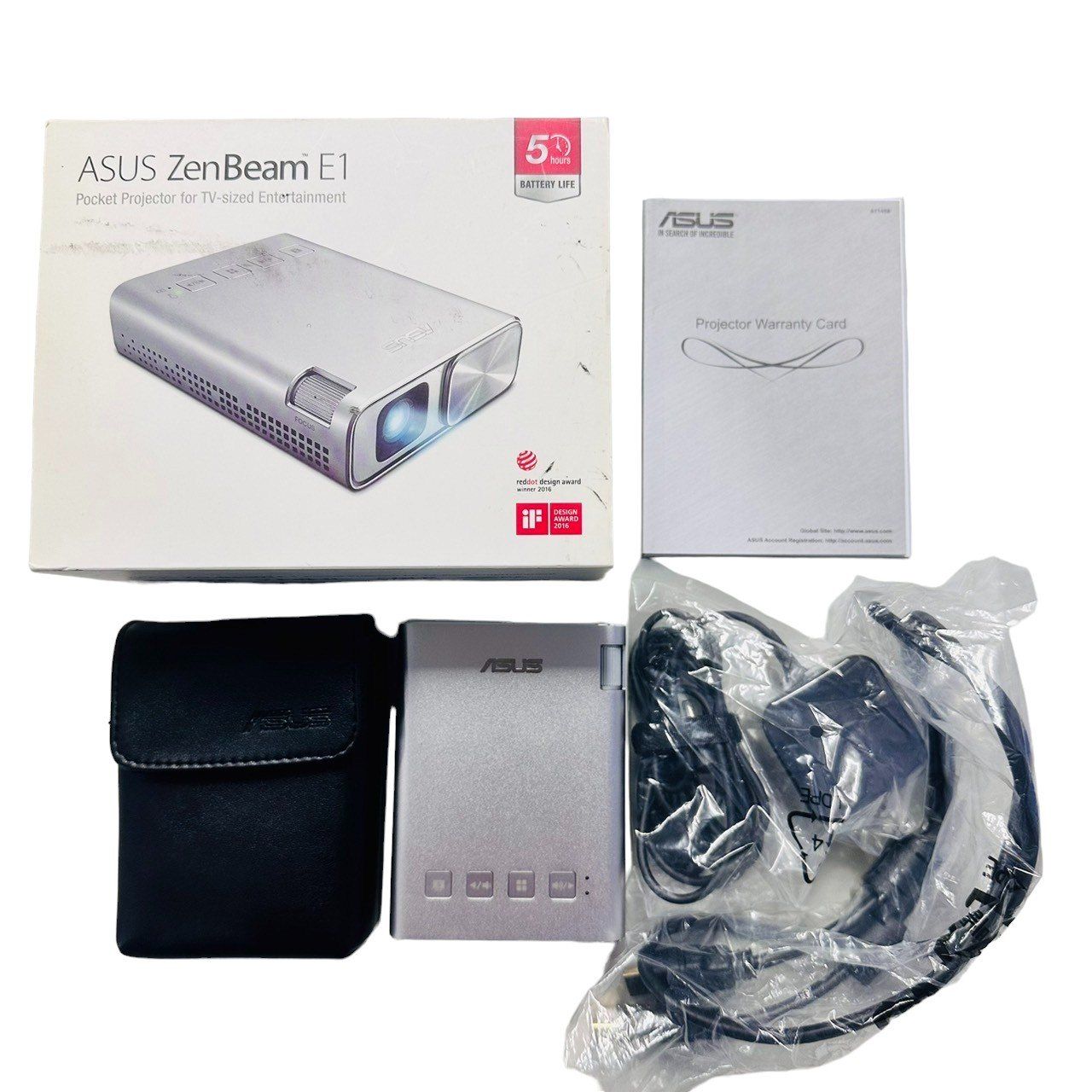 ASUSモバイルプロジェクター ZENBEAM E1 ASUS、5時間駆動のモバイル