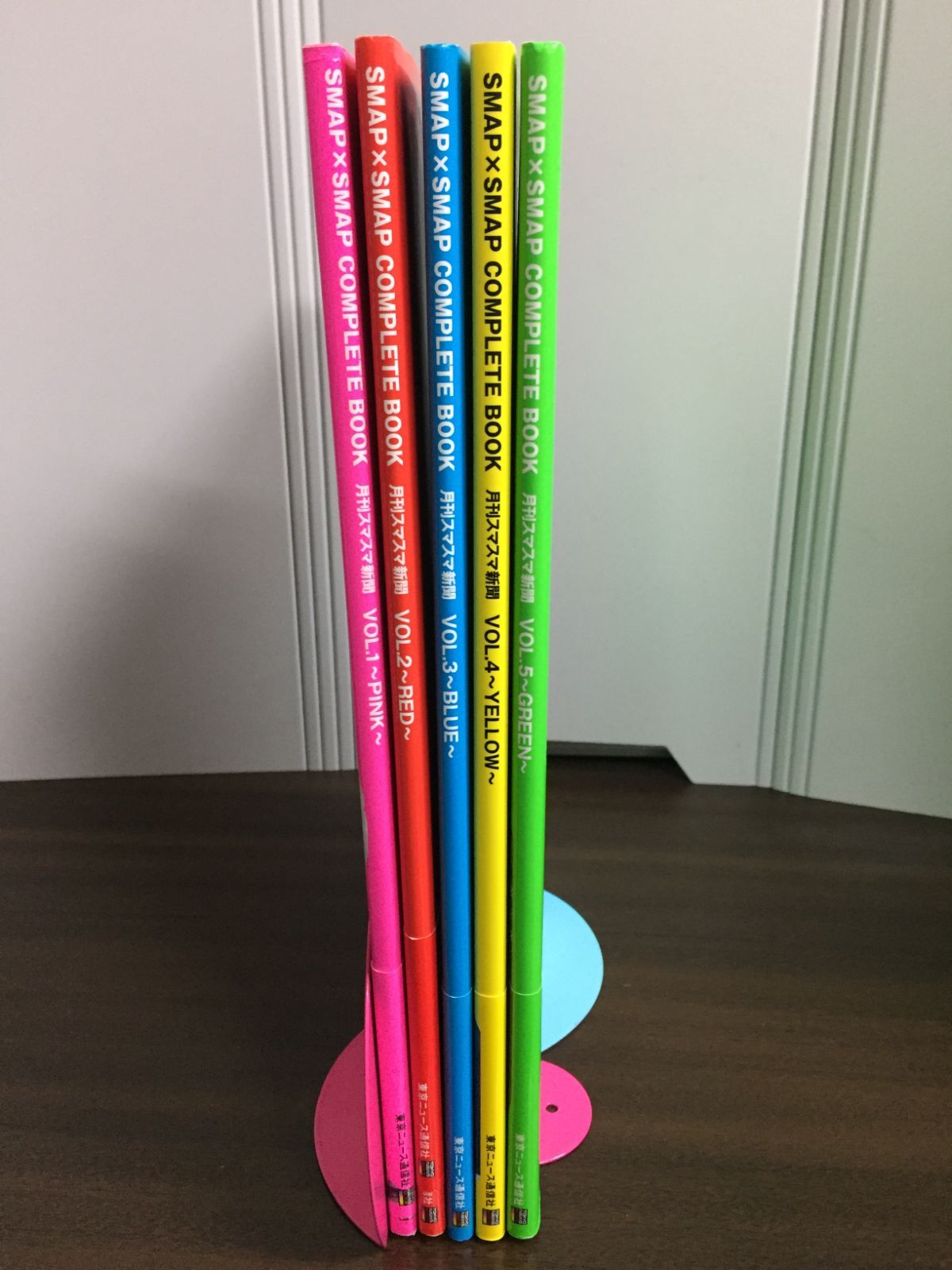 SMAP×SMAP COMPLETE BOOK 月刊スマスマ新聞 全巻セット 全5巻