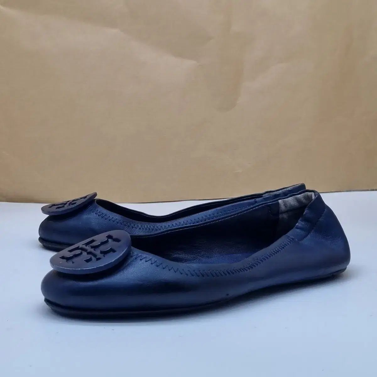 トリーバーチ トラベル フラットシューズ 5M 220-225