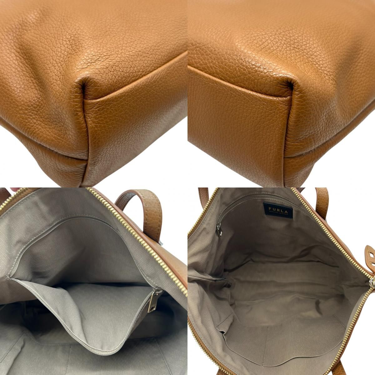 レディース 【未使用級/美品】FURLA フルラ トートバッグ ルーチェ 