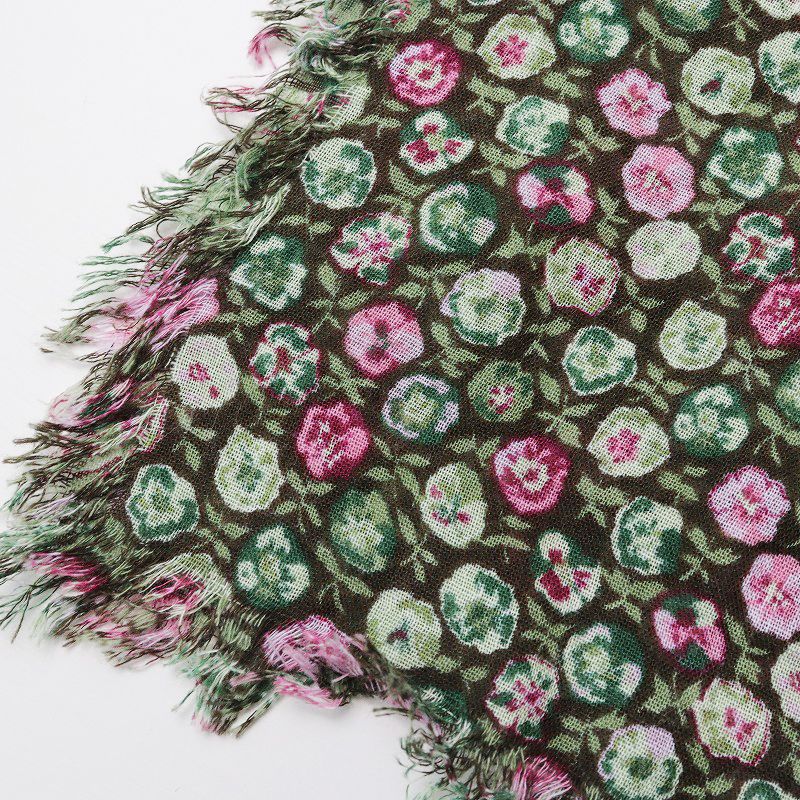 オールドマンズテーラー R&D.M.Co- PANSY GAUZE SHAWL パンジー