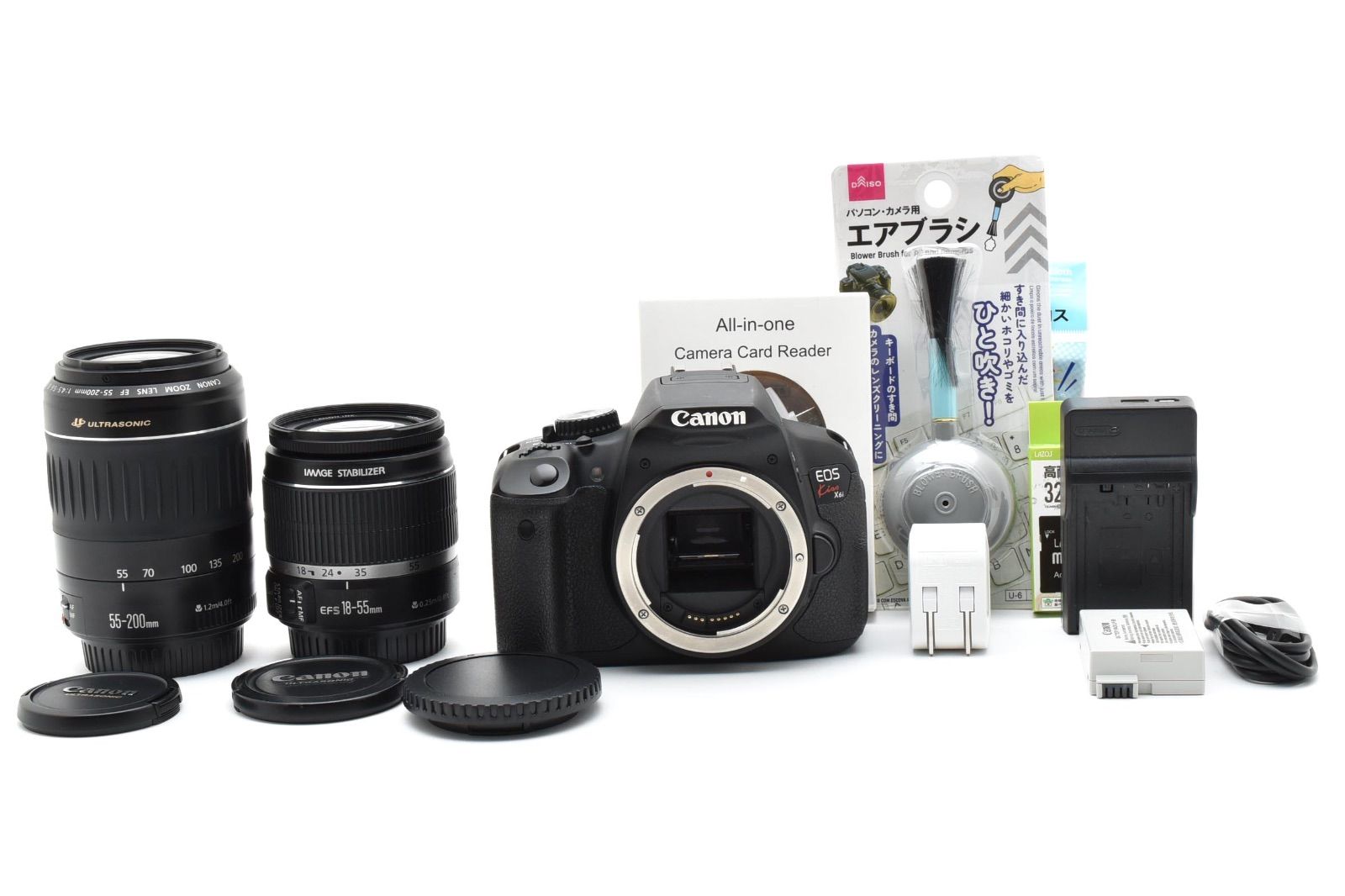 EOS Kiss X6i ダブルズームキット Canon EOS Kiss X6i ダブルズーム