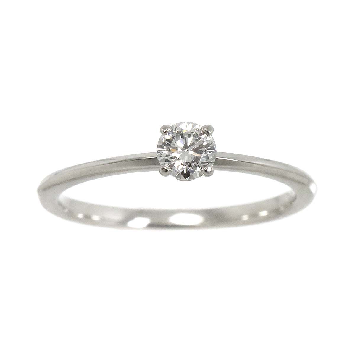 ティファニー トゥルー バンドリング ダイヤモンド プラチナ幅2.5mm 8