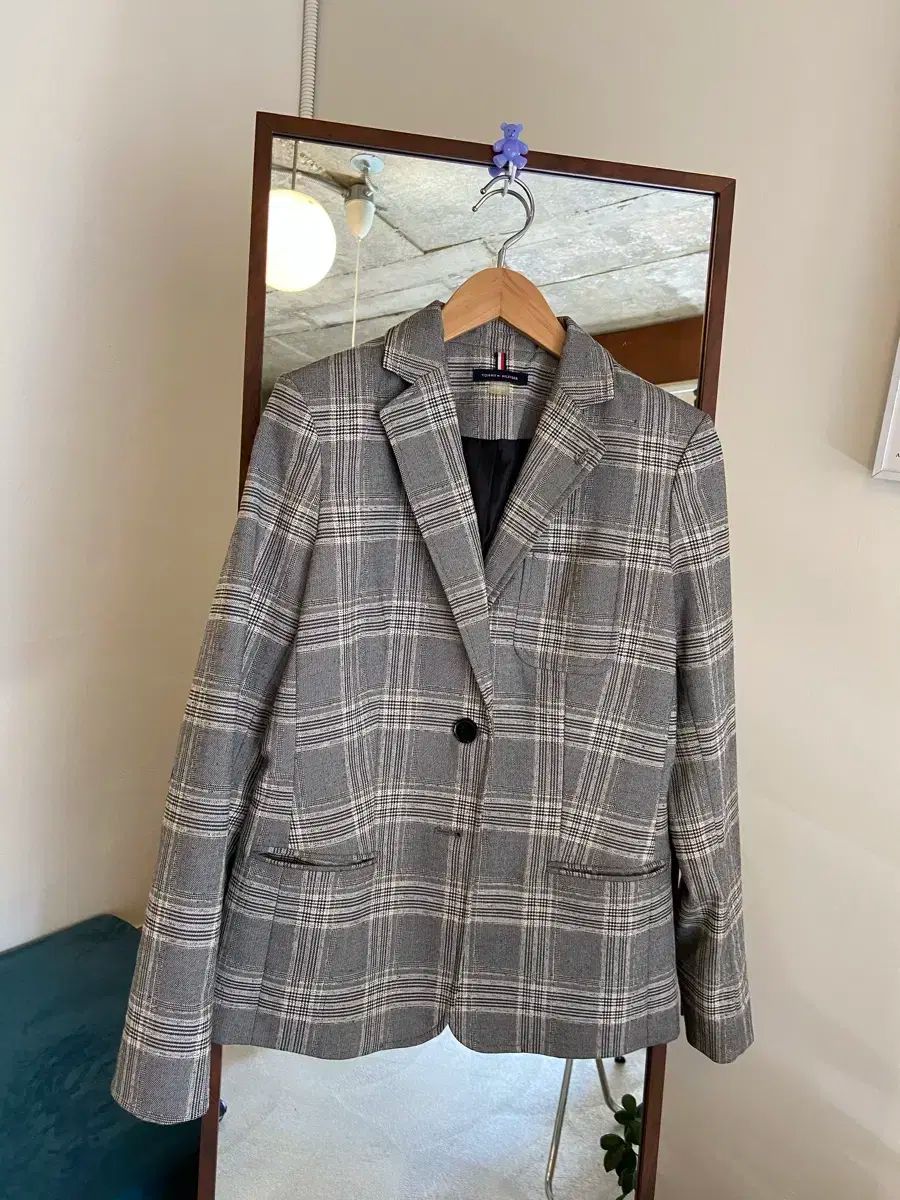 Tommy Hilfiger トミーヒルフィガー レディース チェックブレザー