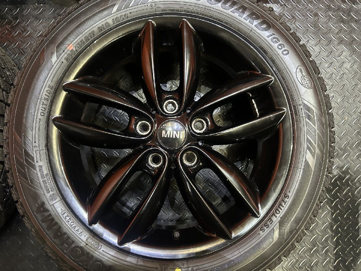タイヤ新品【YOKOHAMA iG60 205/55R17】スタッドレス【MINIクロス 
