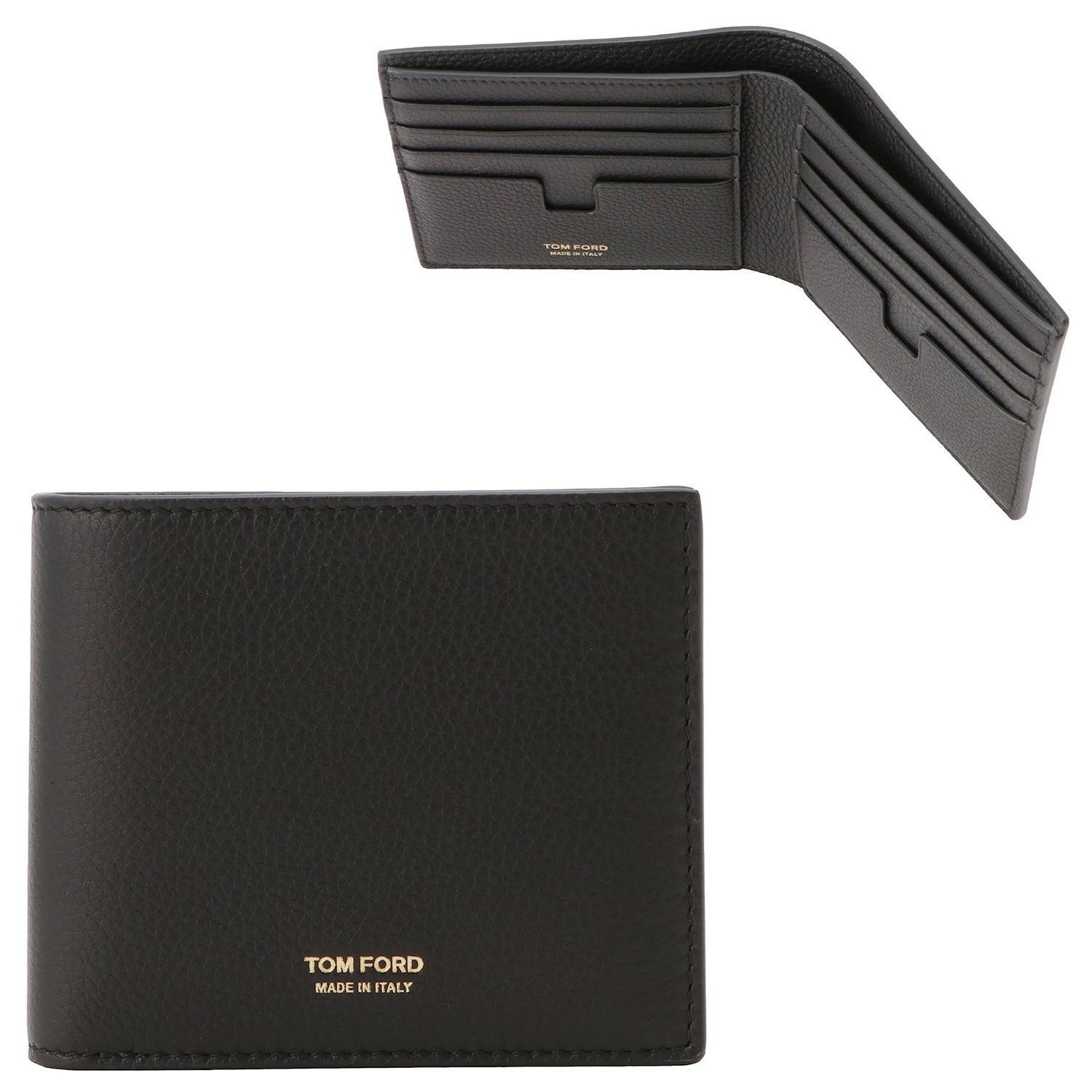 トムフォード TOM FORD Y0228 LCL158G 1N001 二つ折り財布（小銭入れ 