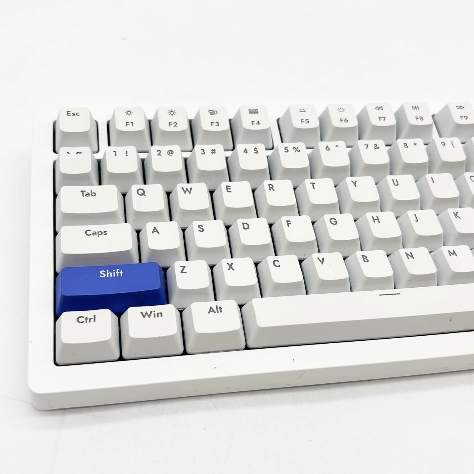 DrunkDeer A75 ホワイト/パープル キーボード ラピットトリガー DrunkDeer A75 - ラピッドトリガーキーボード マグネティック