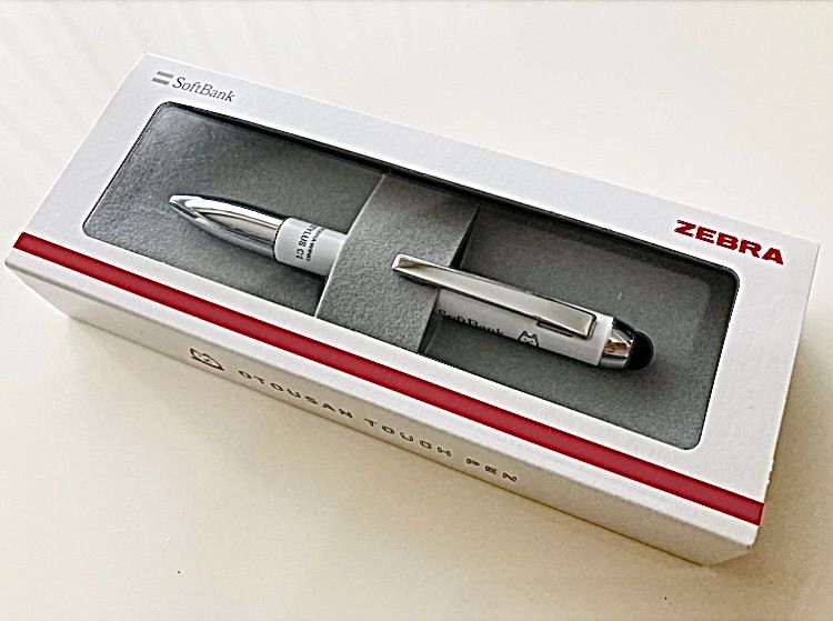 新品2品　OTOUSAN TOUCH PEN  ゼブラ　タッチペン付きボールペン