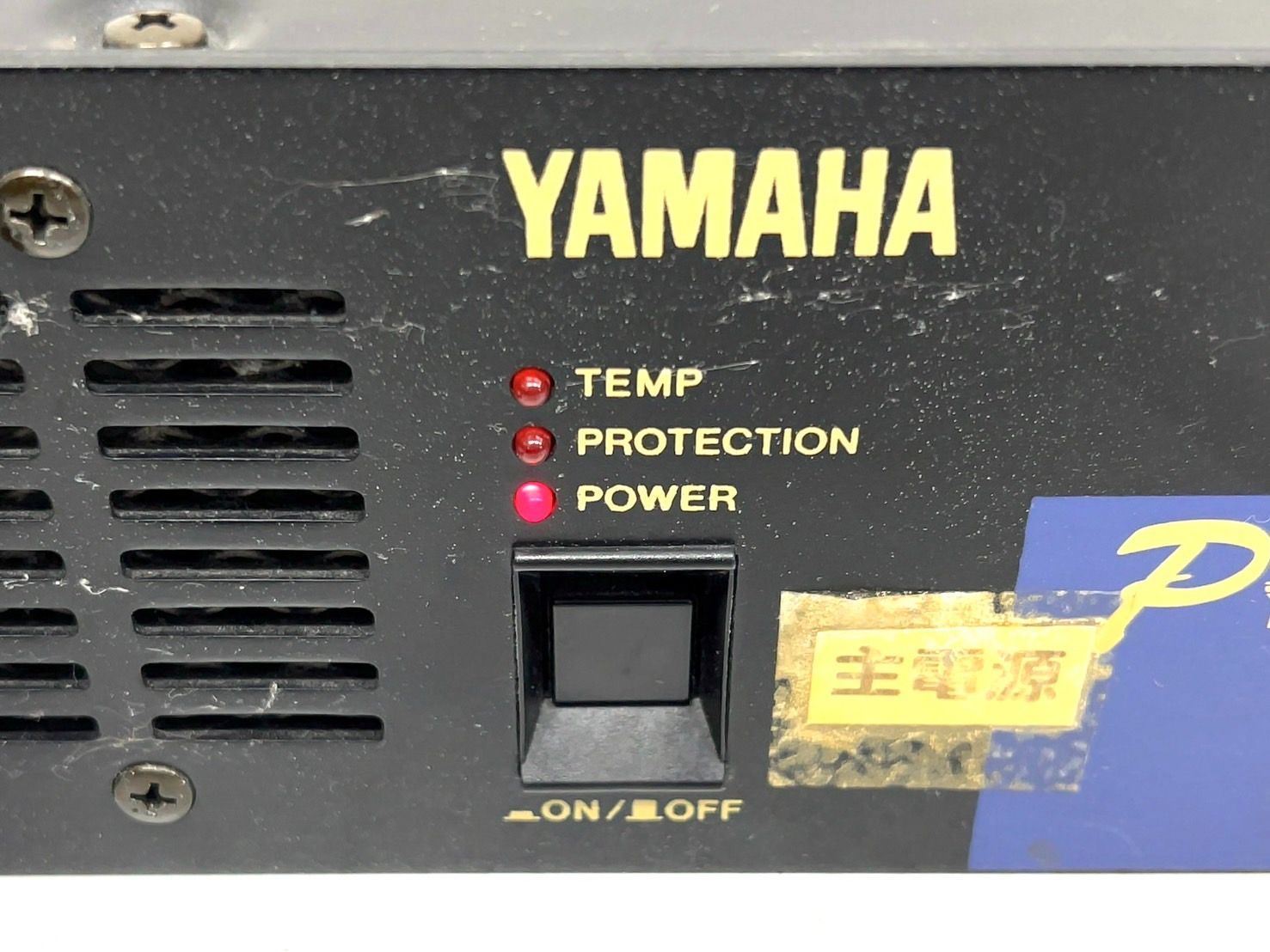 TK155 YAMAHA ヤマハ POWER AMPLIFIER パワーアンプ P3200 音響機器 通電確認済み