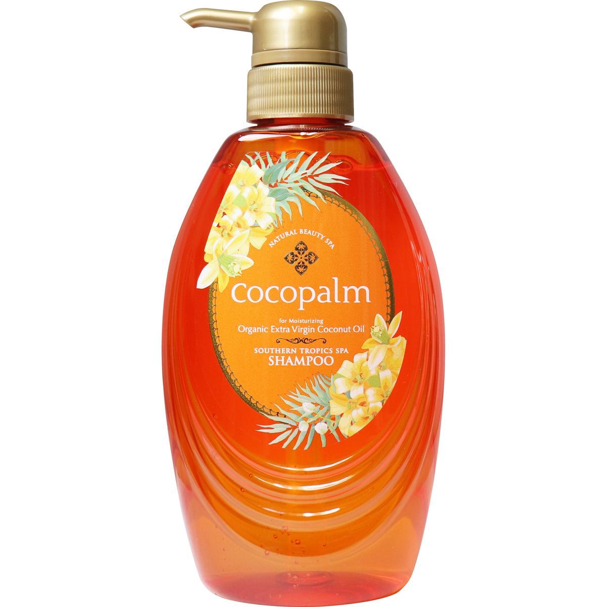 5セット ココパーム 南国スパシャンプー 頭皮うるおいリラックス フルーティーネロリの香り本体 480mL