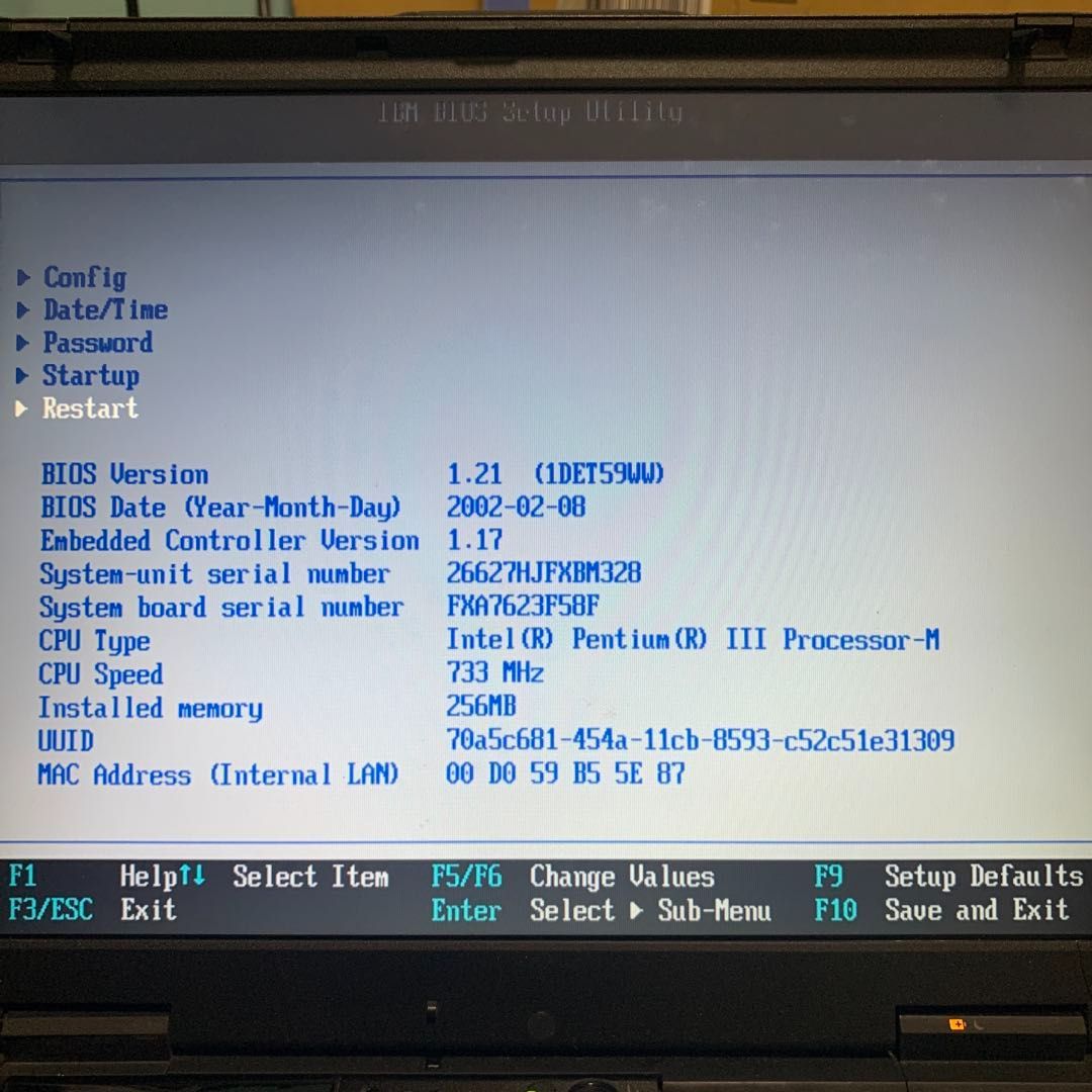 IBM ThinkPad X22 完動品 中古 - メルカリ