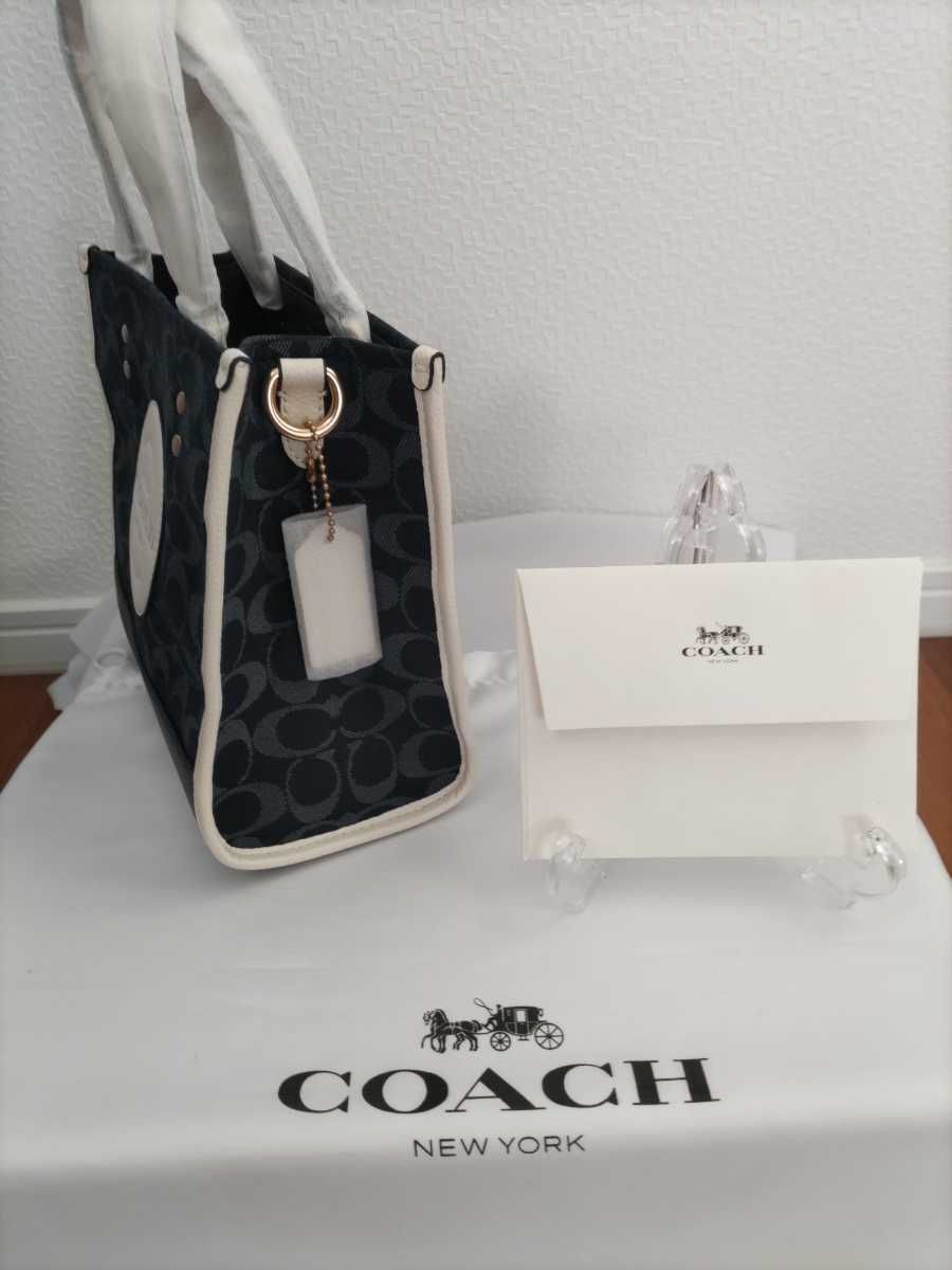 COACH コーチ デンプシー トートバッグ ハンドバッグ デニム ジャガー - メルカリ