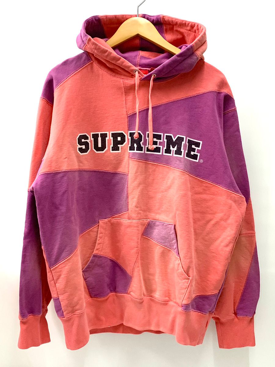 シュプリーム SUPREME 20AW Patchwork Hooded ヴィンテージ加工 パッチ