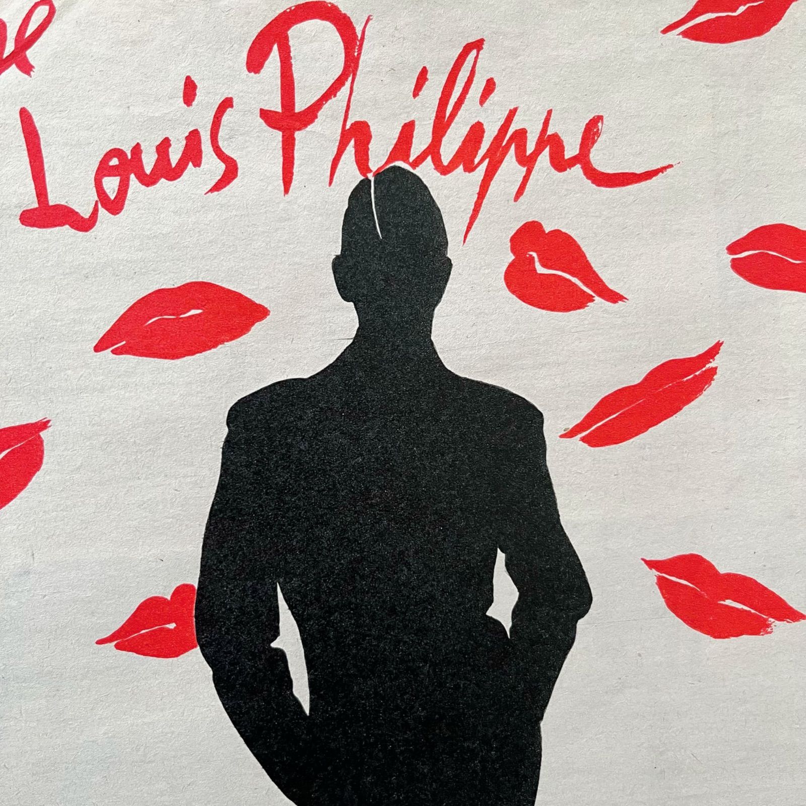 Le Rouge Baiser、Paris 1948/ルネ グリュオ/ポスター 1948 広告＞Rene Gruau ルネ グリュオ Rouge Baiser ポスター