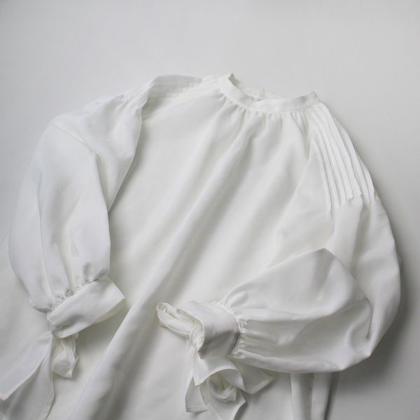 THE SHINZONE リボンブラウス Shinzone（シンゾーン）】OPEN RIBBON BLOUSE