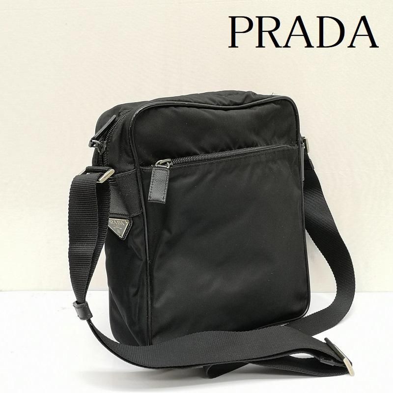 プラダ V161 ナイロンショルダーバッグ PRADA(プラダ) / ショルダーバッグ/ナイロン/BLK/無地/V161