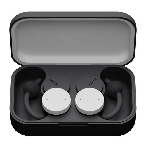 nwm DOTS オープンイヤー型 完全ワイヤレス耳スピーカー ホワイト