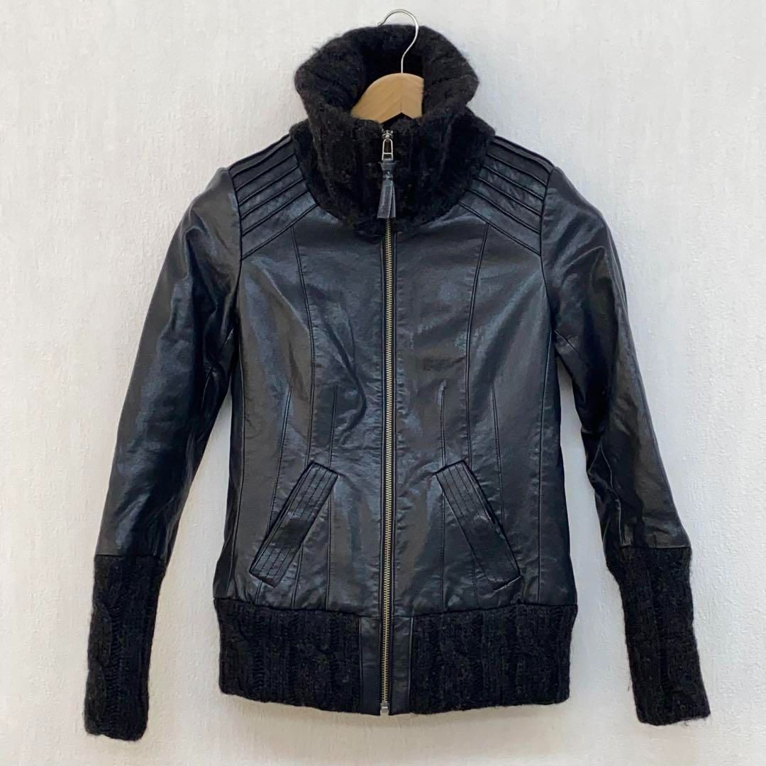 m3265 マッカージュ レザー ジャケット