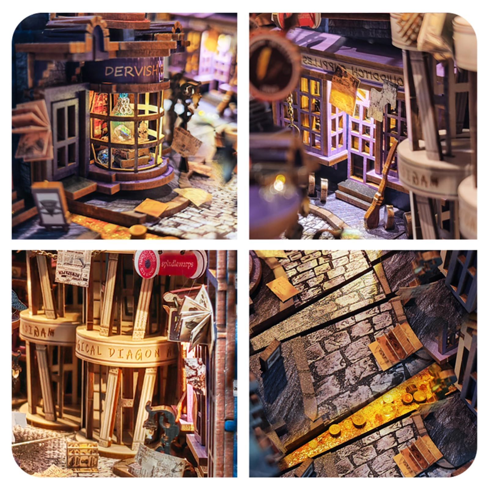 ドールハウス完成品 ブックスタンド リトルマーメイド