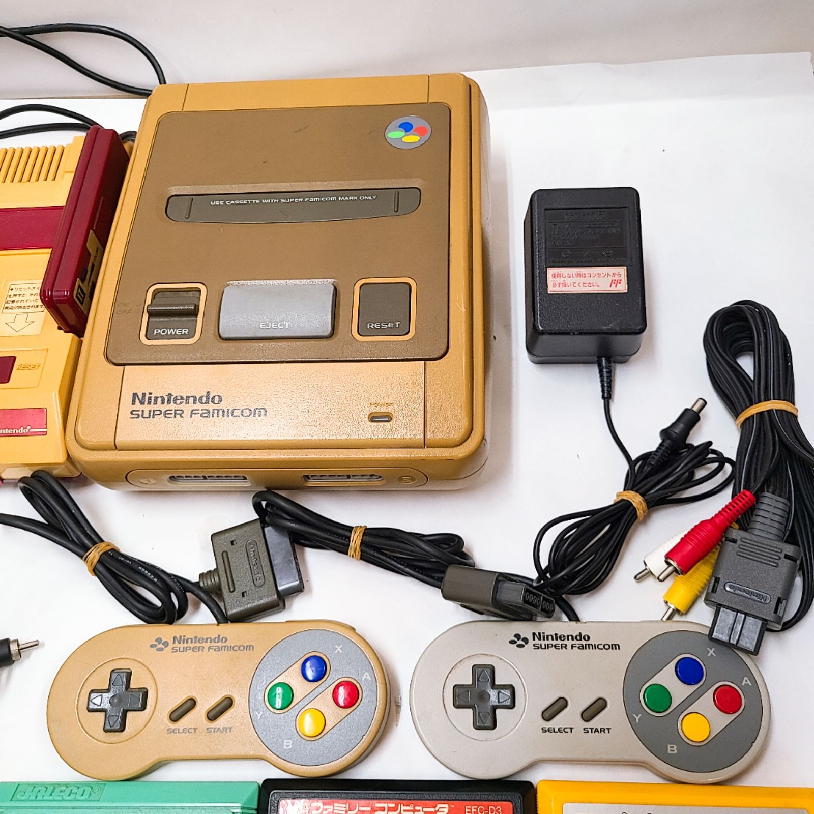 ジャンク品 ファミコン プレイステーション2 本体 スーパーファミコン本体