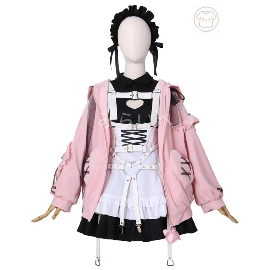 バーチャルYouTuber VTuber にじさんじ 魔界ノりりむ 風 コスプレ衣装 cosplay 仮装 二次会 イベント パーティー