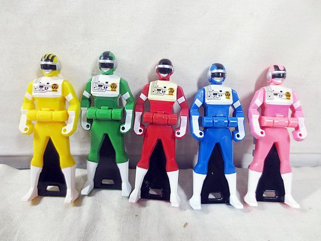 BANDAI - 美品　バンダイ 海賊戦隊ゴーカイジャー レンジャーキー　バイオマン　5体セット 美品 バンダイ 海賊戦隊ゴーカイジャー レンジャーキー バイオ