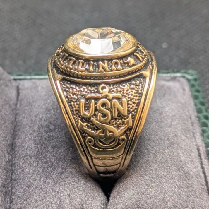 アメリカ海軍（NAVY、USN) カレッジリング ミリタリーリング ヴィンテージ 楽天市場】NAVY USN カレッジリング ミリタリーリング USNAVY