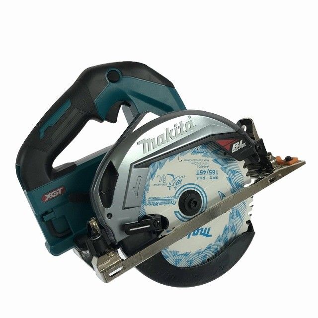 makita マキタ 40Vmax 165mm 充電式マルノコ HS002GZ 青 本体＋鮫肌チップソー付 コードレス 丸ノコ 丸のこ 116296