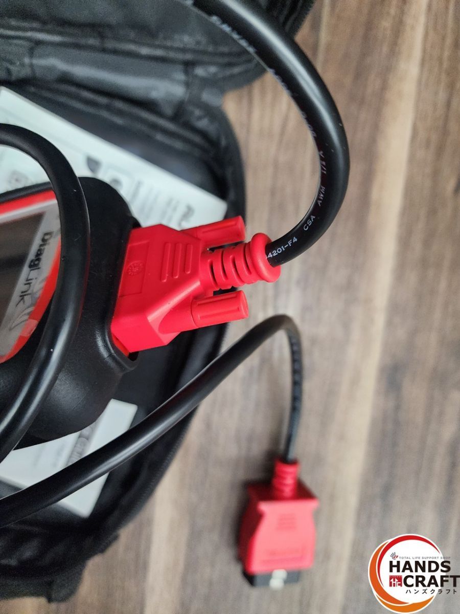 ♭【ジャンク品】Autel Diaglink OBD2 故障診断機 通電確認のみの現状