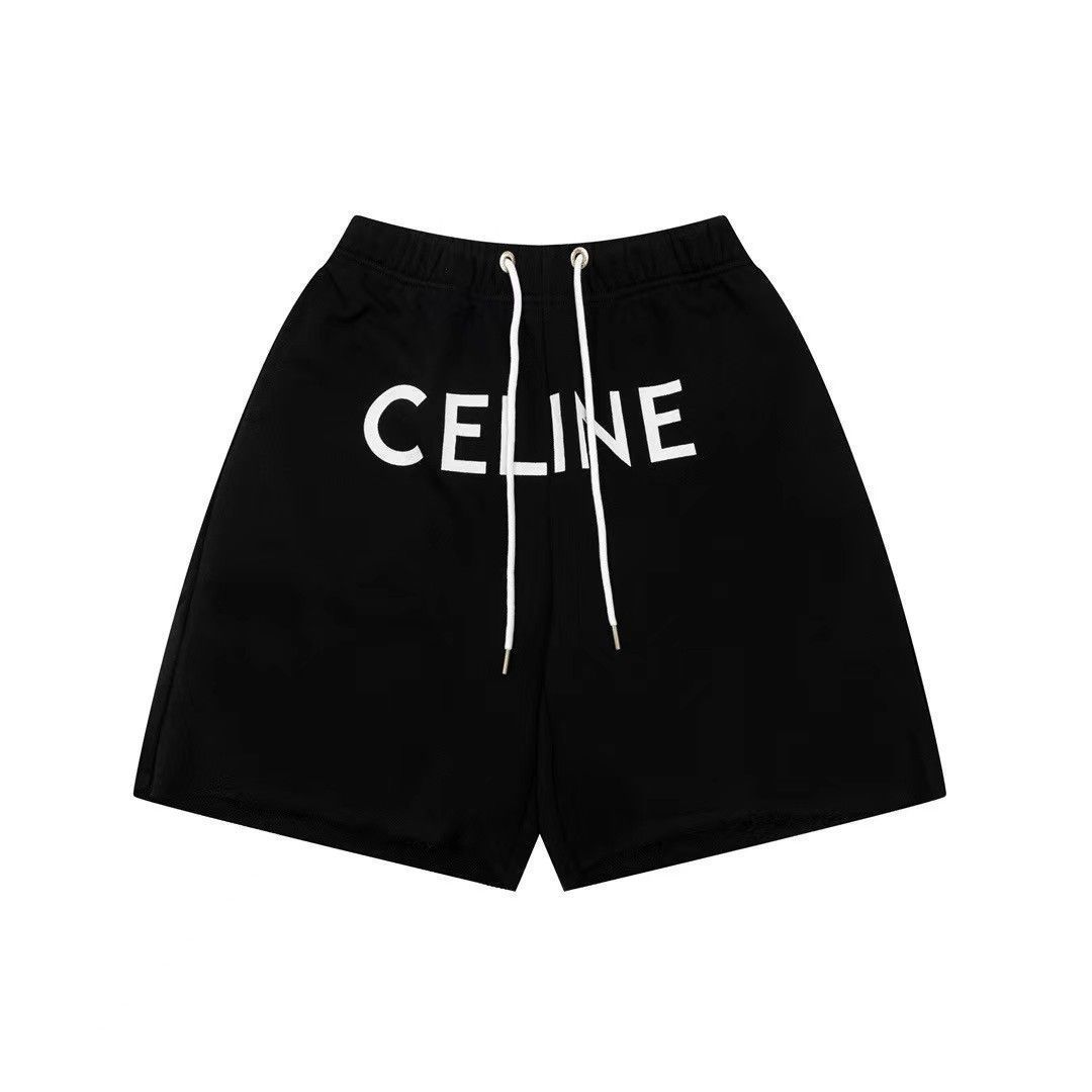 【期間限定特価】 CELINE パイピング 直せれ スイムショートパンツ / ナイロン パンツ