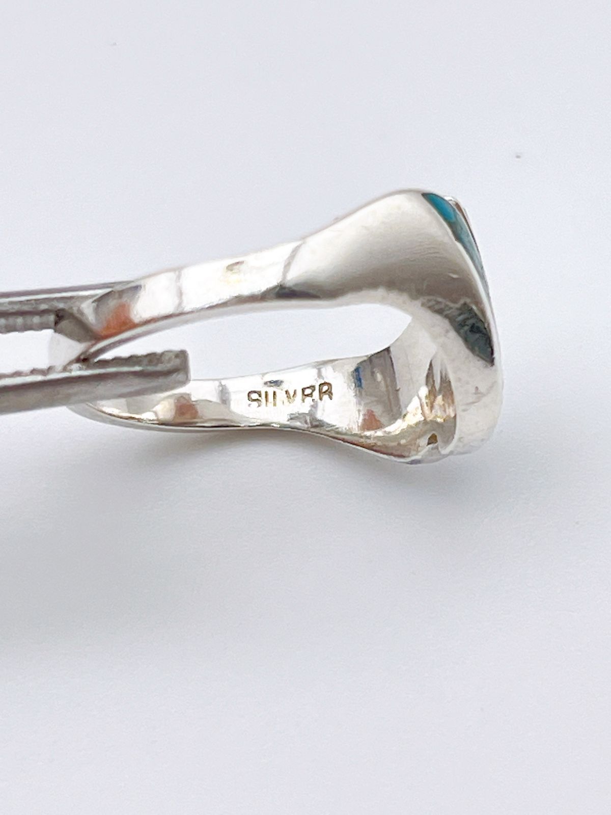 silver925/シルバー925 指輪/リング 12号 ターコイズ 色石