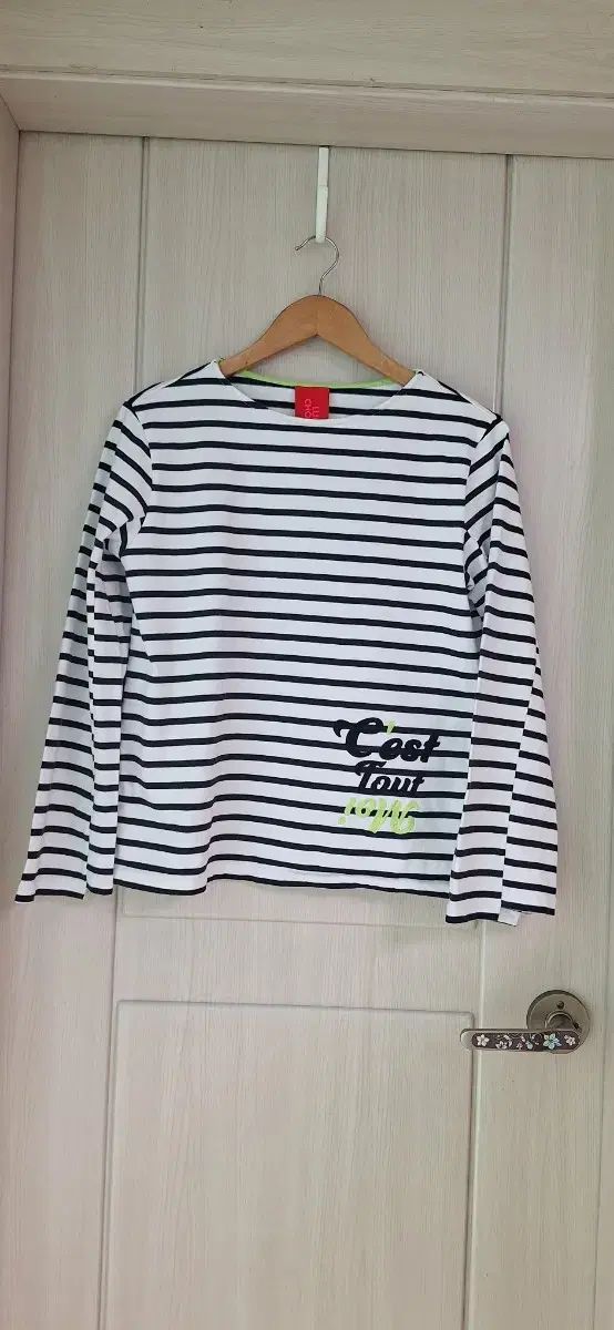 LUCKY CHOUETTE ラッキーシュエトゥ ストライプ Tシャツ 66 77