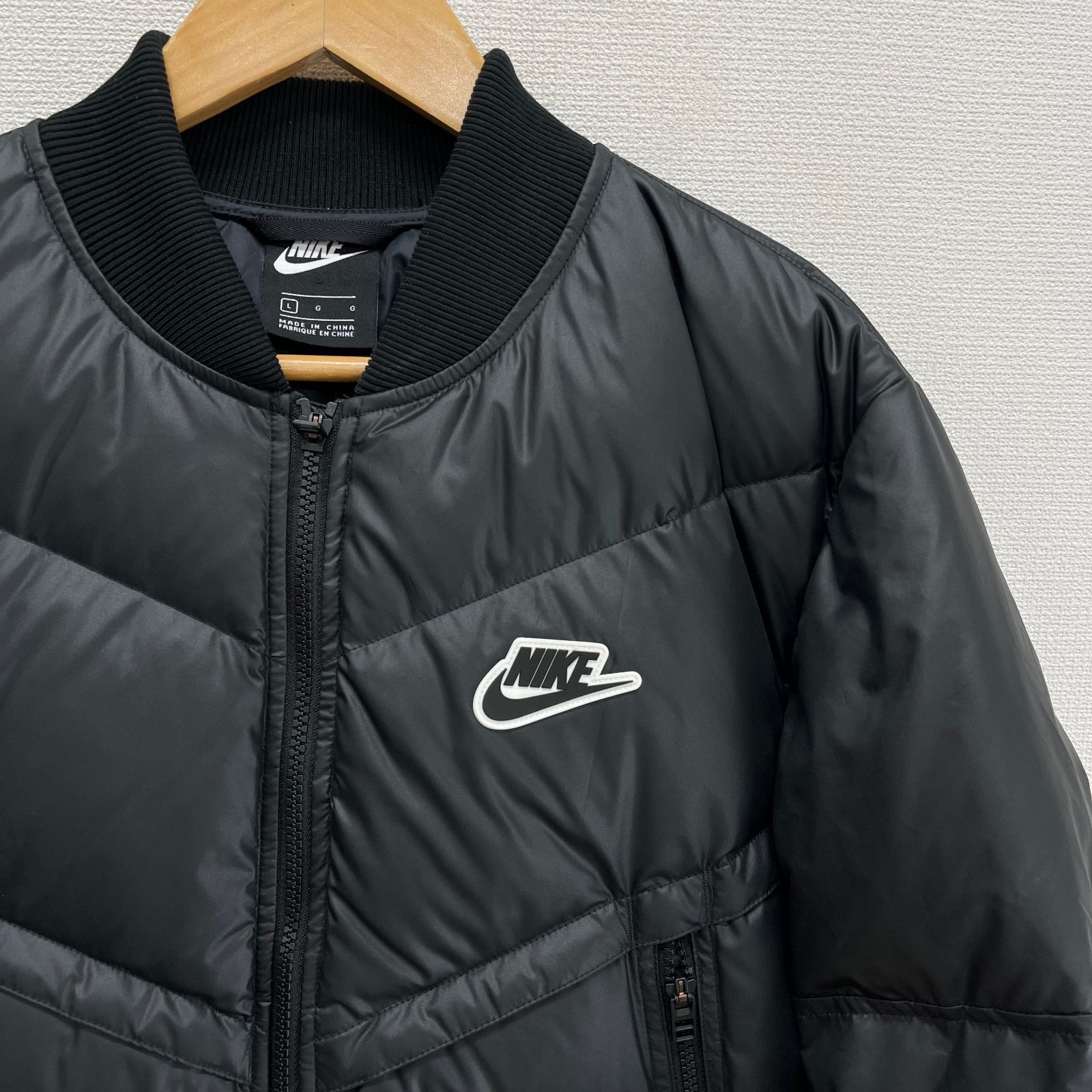 NIKE ナイキ DJ0430-010 ダウンジャケット ボンバージャケット L 