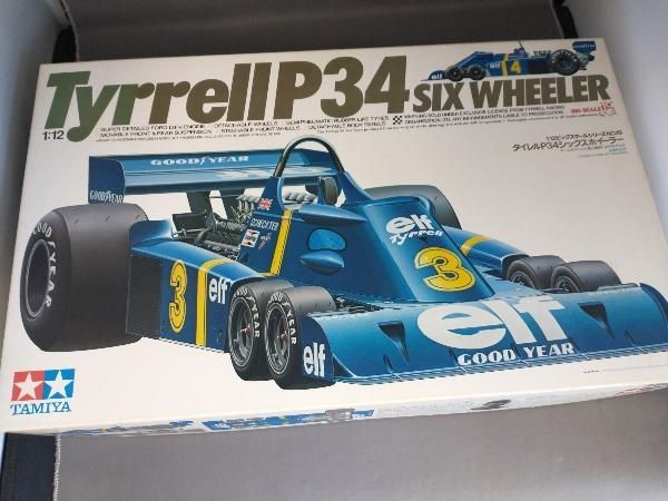 プラモデル タミヤ タイレル P34 シックスホイラー 1/12 ビッグ