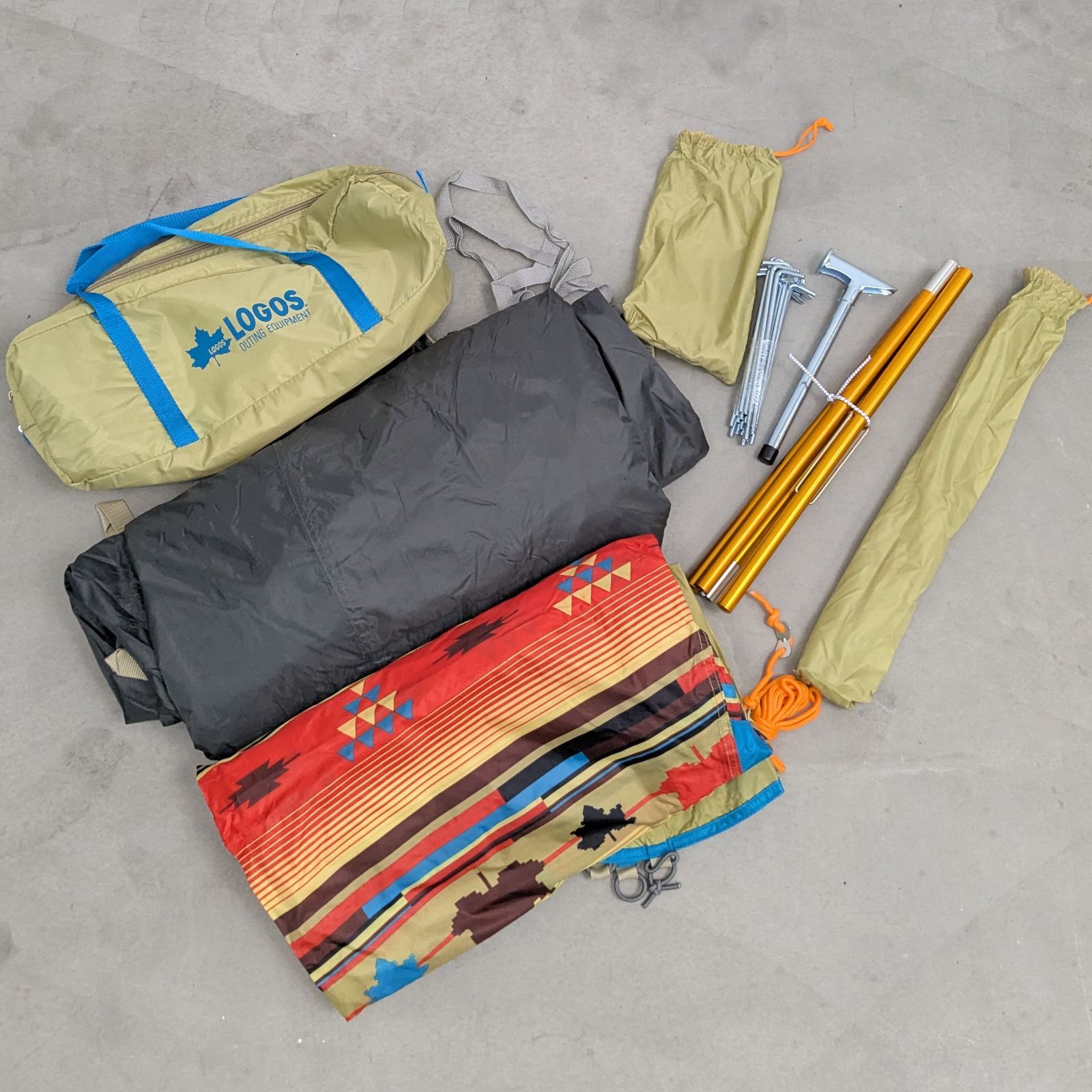 Bランク】LOGOS ナバホ Tepee 300-BB テント 人気 マルチカラー 未使用