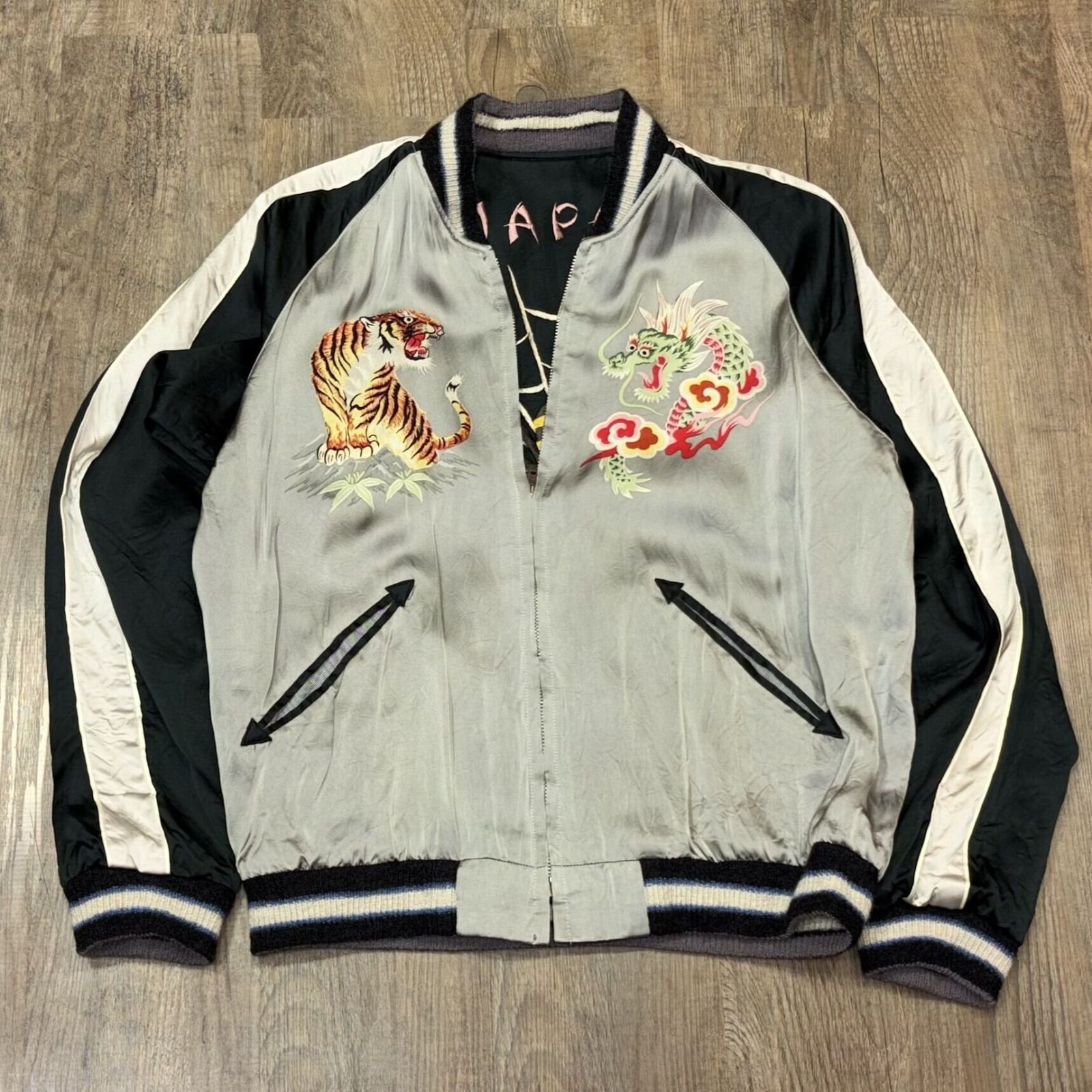 港商 テーラー東洋 スペシャル スカジャン スパイダー タイガー