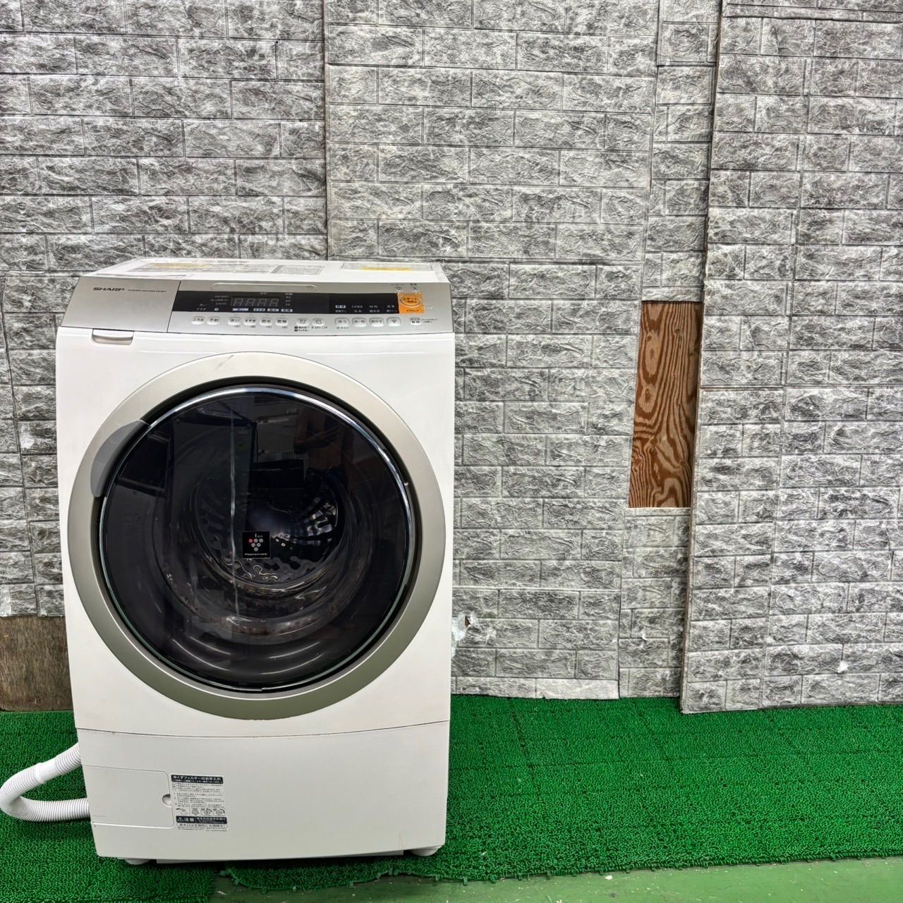 653 シャープ ドラム式洗濯機 10 6kg 乾燥機能付き 小型 家庭用