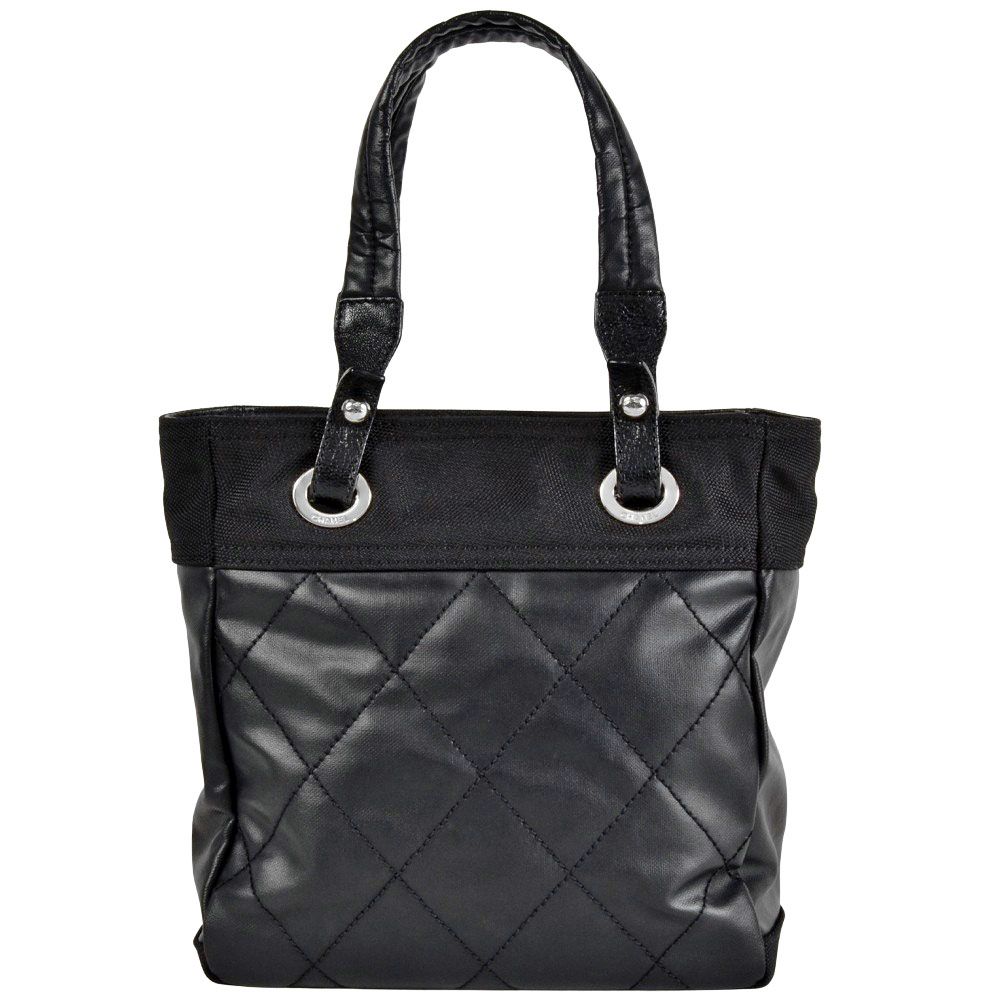 シャネル CHANEL パリビアリッツ PM トートバッグ コーティング