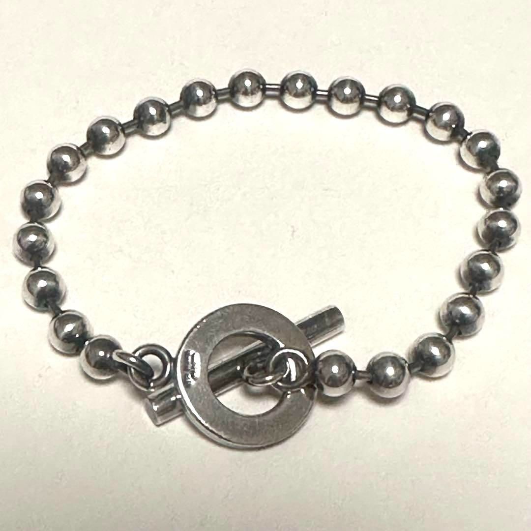 グッチ GUCCI ブレスレット シルバー ボールチェーン トグル SV925