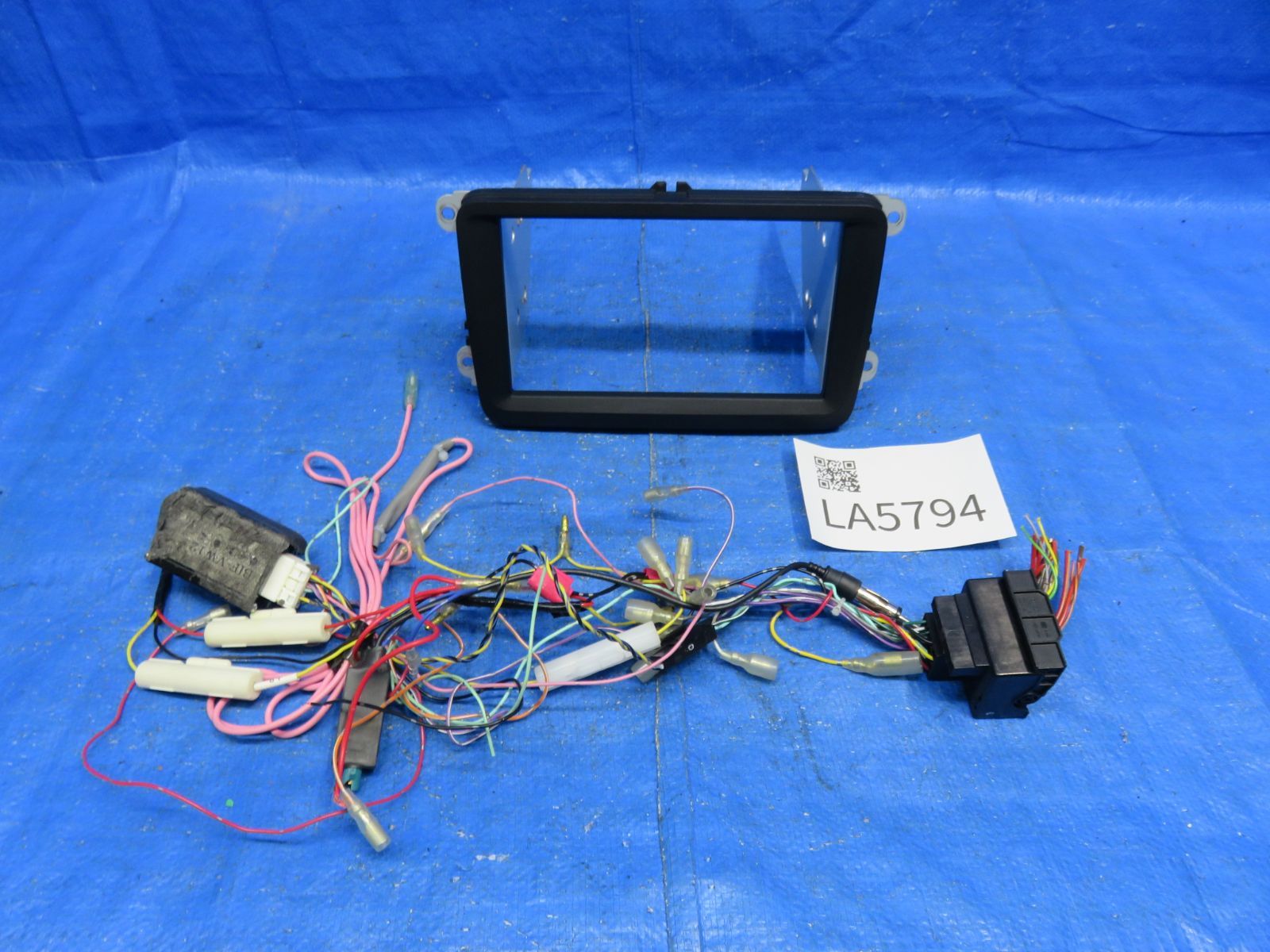 LA5794 VW フォルクスワーゲン ポロ ゴルフⅤ Ⅵ 社外 2DINナビ クラスターパネル VWG5KA2D09 取付キット pb CANBUS ADAPTERⅢ BIF-VW12