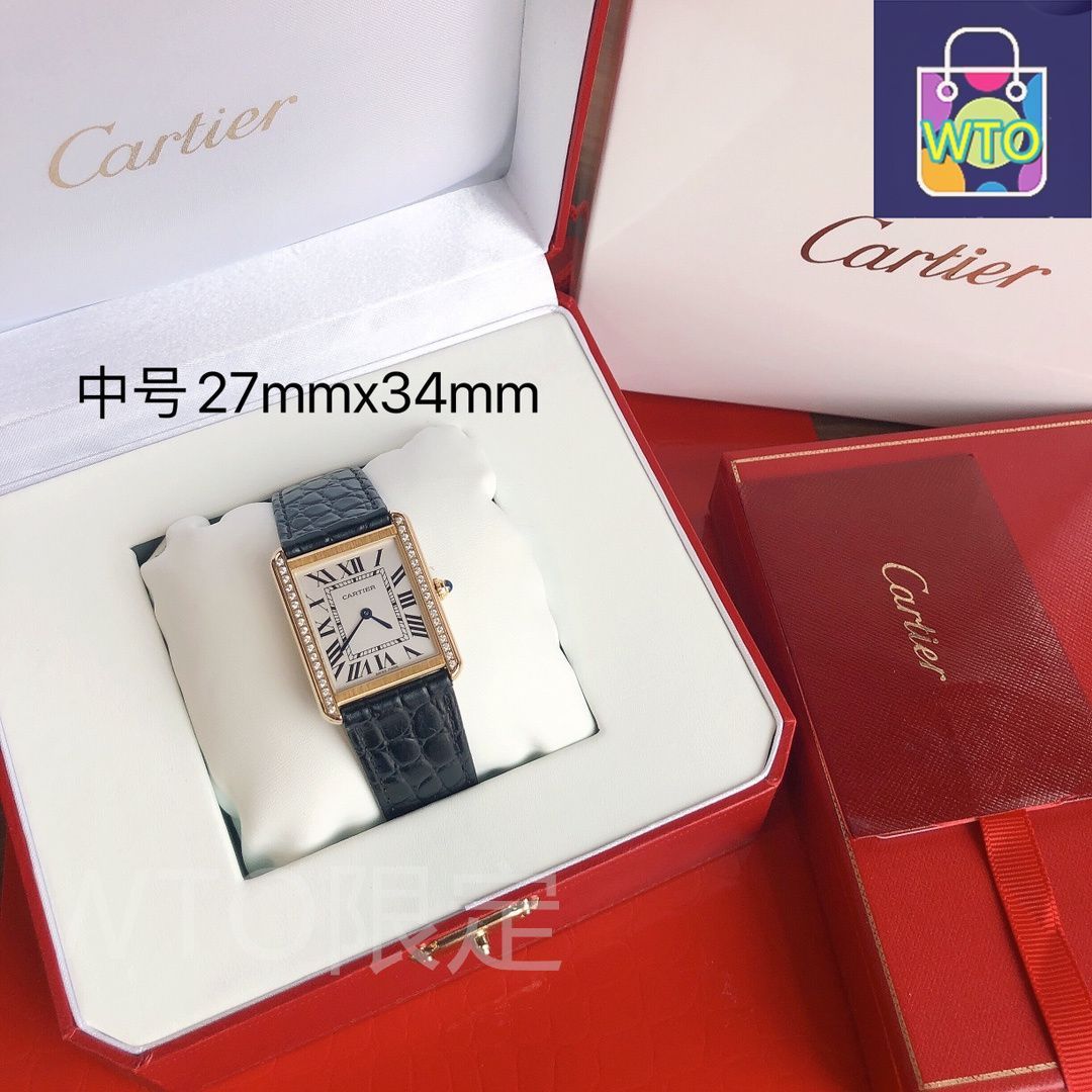 CARTIER カルティエ タンク ソロ レディース腕時計｜スイス製