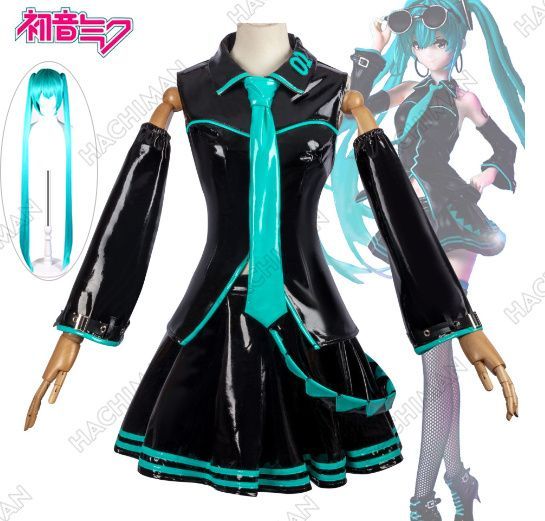 ウィッグ付き】初音 ミク Virtualidol キャラクター コスプレ