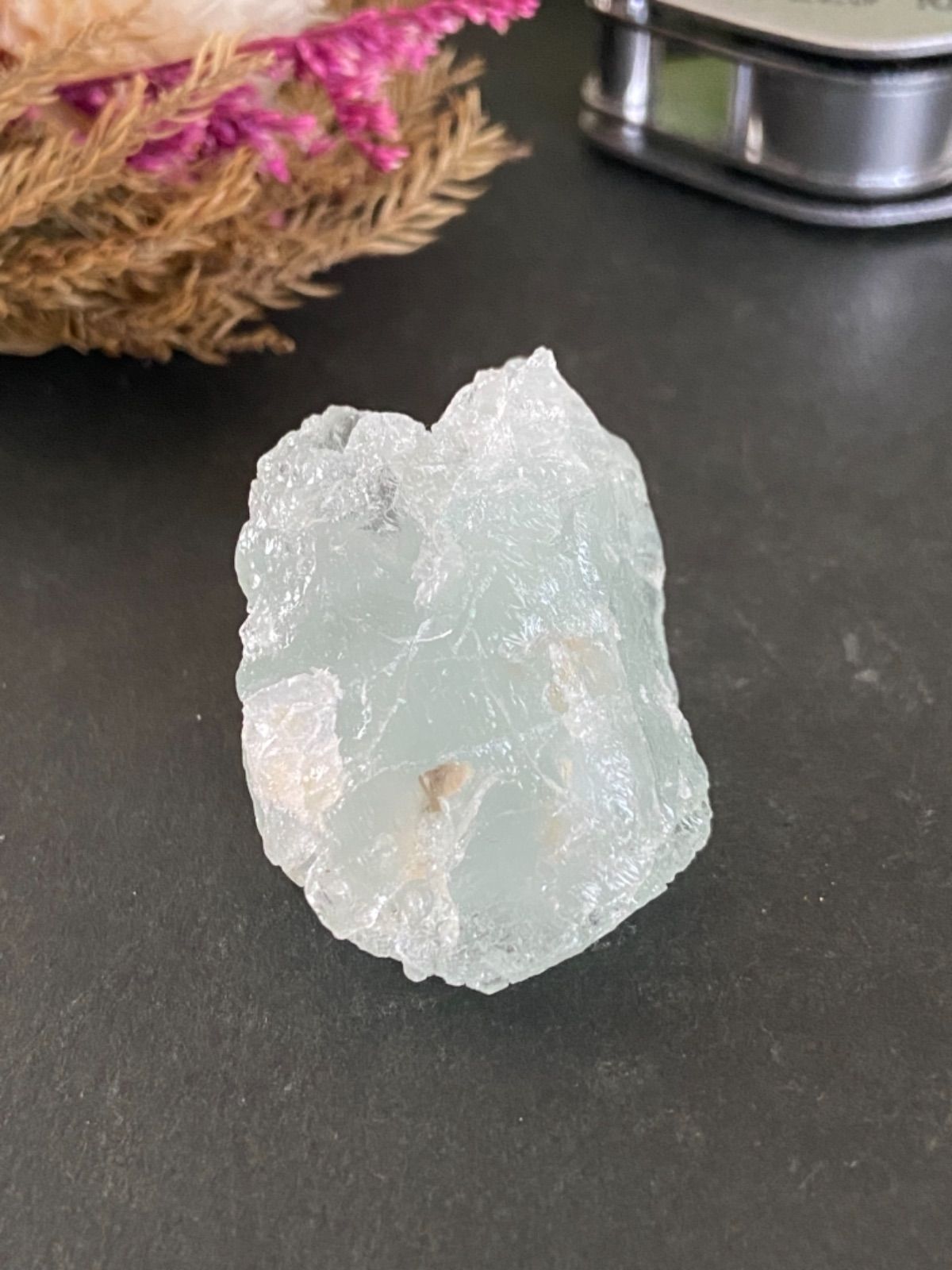 アクアマリン原石(16.5)(Brasil)インテリアストーン 最高 3月の誕生石