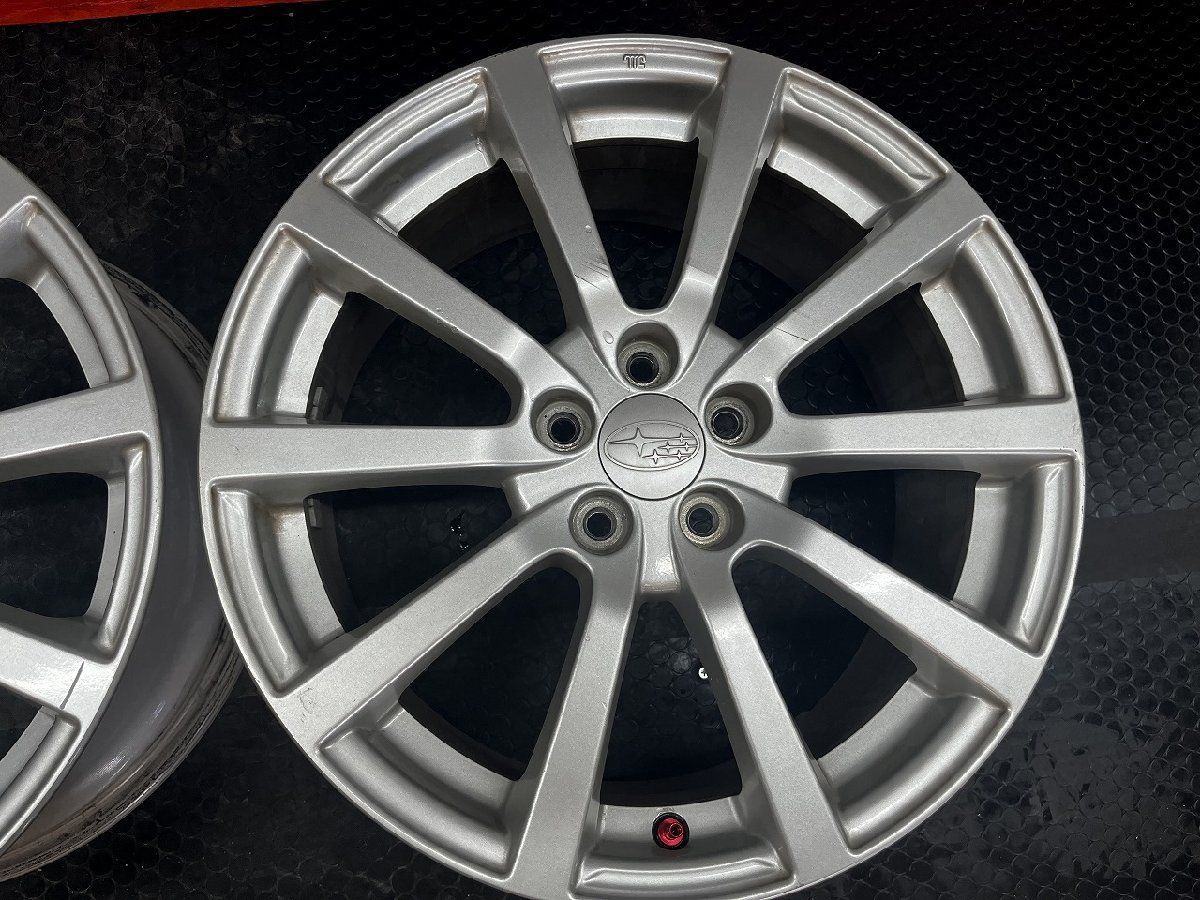 スバル レガシィ BR9 純正ホイール 17インチ 4本 7.5J5HPCD100+