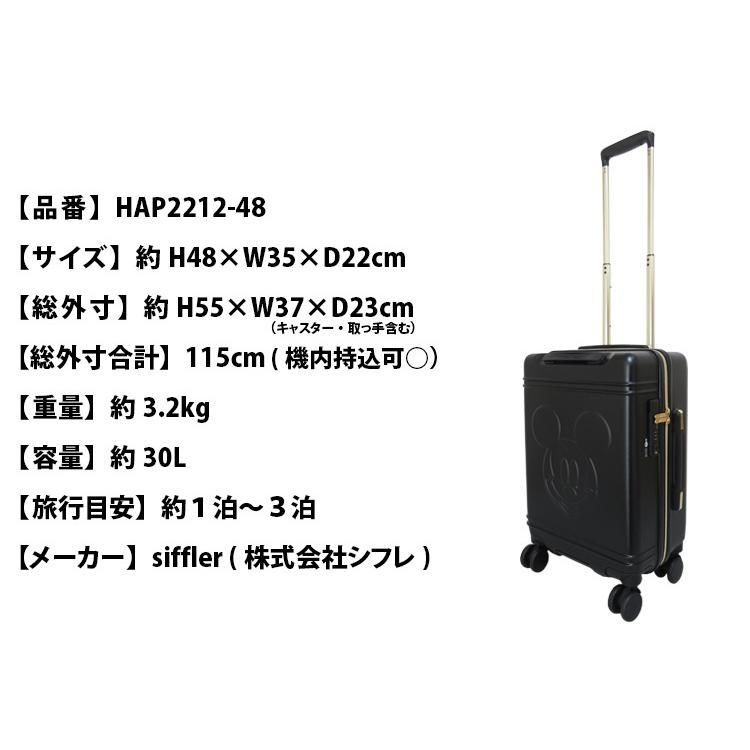 HAP2212-48 DN1.ミッキーマウスフェイスブラック