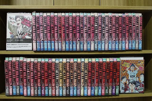 ジャイアントキリング 1-65巻セット コミック B00198_comic