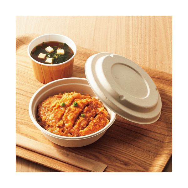 まとめ パックスタイル BBどんぶりD-2 共蓋 直径178×高さ26mm 1パック 50枚